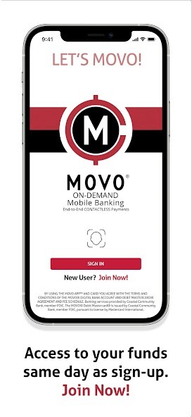Run android online APK MOVO ON-DEMAND MOBILE BANKING from MyAndroid or emulate MOVO ON-DEMAND MOBILE BANKING using MyAndroid