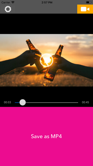 Emulate iPhone app MovP4 using MyAndroid
