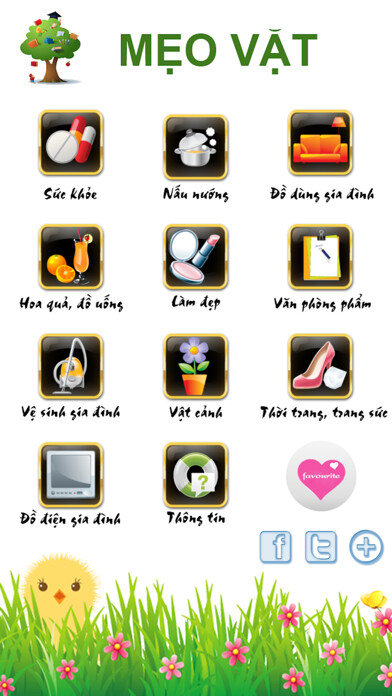 Emulate iPhone app Mẹo Vặt Number One using MyAndroid