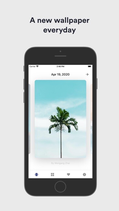 Emulate iPhone app Movy HD Wallpapers using MyAndroid