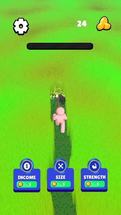 Emulate iPhone app Mow Master 3D using MyAndroid