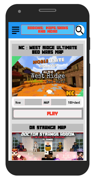 Run android online APK Mowzies mob Mod Minecraft PE from MyAndroid or emulate Mowzies mob Mod Minecraft PE using MyAndroid