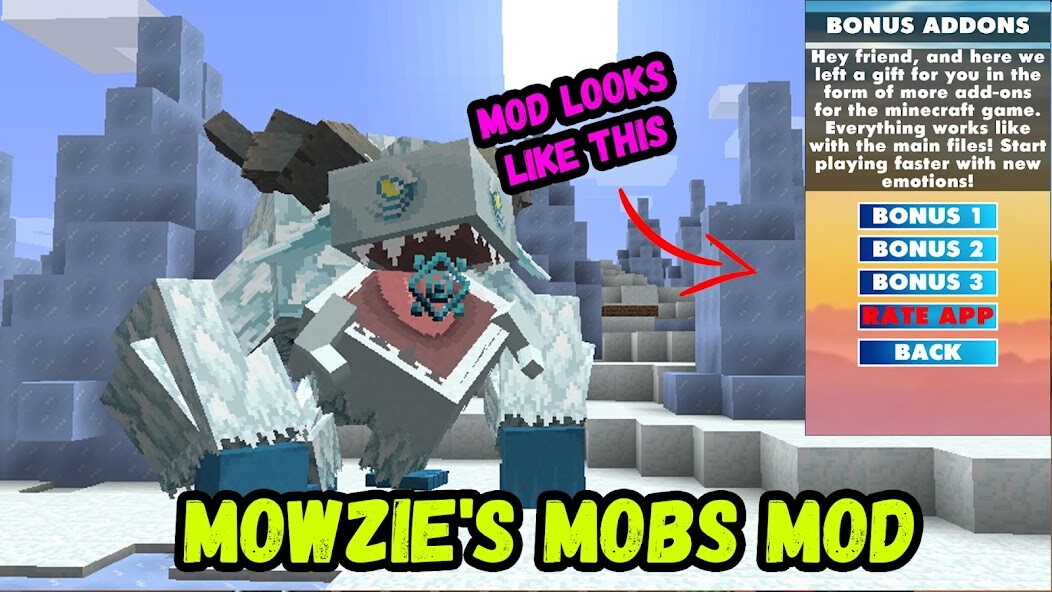 Run android online APK Mowzies Mobs Mod Minecraft PE from MyAndroid or emulate Mowzies Mobs Mod Minecraft PE using MyAndroid Run android online APK Mowzies Mobs Mod Minecraft PE from MyAndroid or emulate Mowzies Mobs Mod Minecraft PE using MyAndroid