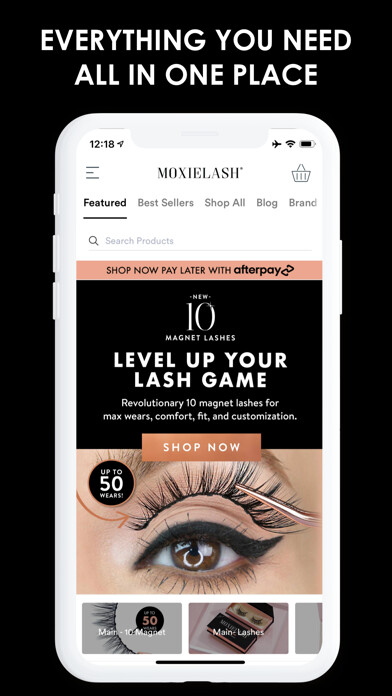 Emulate iPhone app MoxieLash using MyAndroid