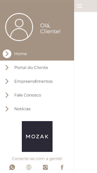 Run android online APK MOZAK Cliente from MyAndroid or emulate MOZAK Cliente using MyAndroid