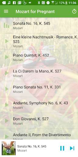 Emulate Android APK Mozart for Pregnant