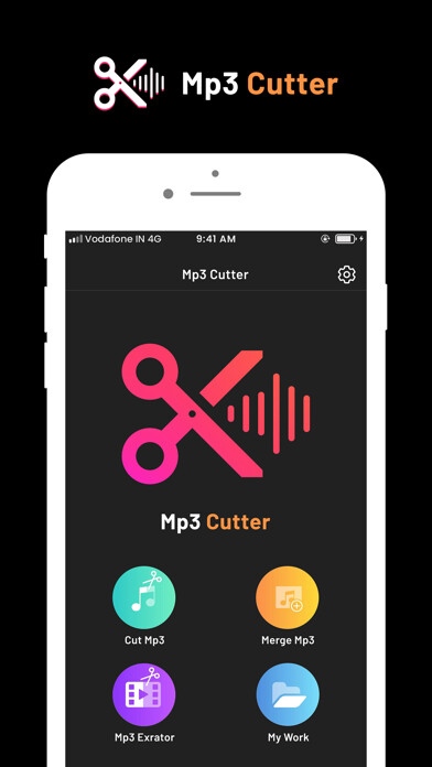 Emulate iPhone app MP3 Cutter : Merge Music using MyAndroid Emulate iPhone app MP3 Cutter : Merge Music using MyAndroid