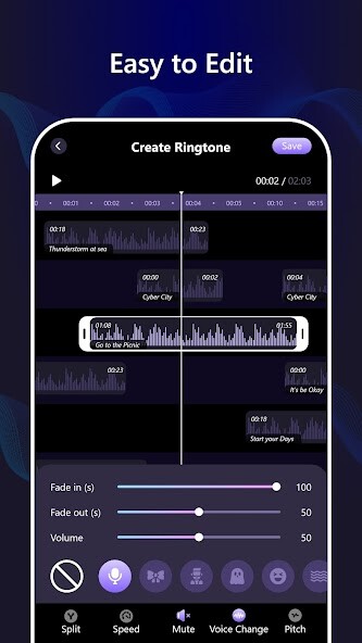 Run android online APK Mp3 cutter, ringtone editor from MyAndroid or emulate Mp3 cutter, ringtone editor using MyAndroid