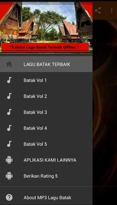 Emulate Android APK MP3 Lagu Batak Terpopuler Offline Emulate Android APK MP3 Lagu Batak Terpopuler Offline