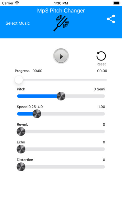 Emulate iPhone app MP3 Pitch Changer using MyAndroid Emulate iPhone app MP3 Pitch Changer using MyAndroid
