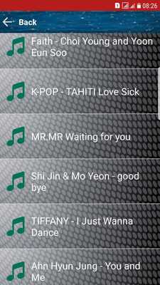 Emulate Android APK MP3 Top Korean Songs