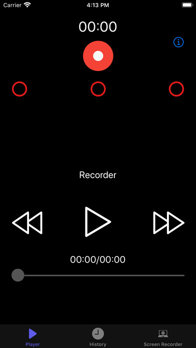 Emulate iPhone app MP3 Voice Recorder ,MP3 player using MyAndroid