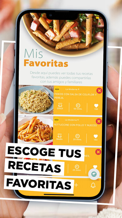 Emulate iPhone app Mí pasta mi mundo using MyAndroid