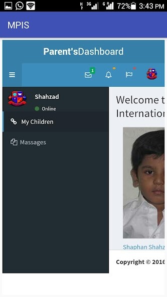 Run android online APK MPIS from MyAndroid or emulate MPIS using MyAndroid