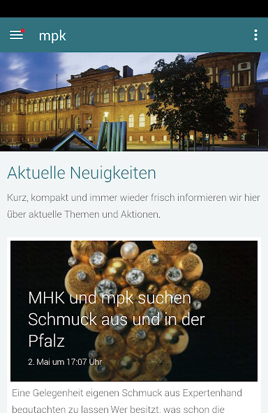 Run android online APK mpk - Museum Pfalzgalerie from MyAndroid or emulate mpk - Museum Pfalzgalerie using MyAndroid