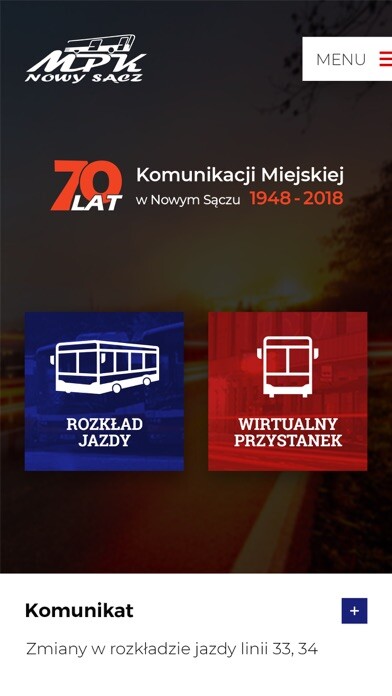 Emulate iPhone app MPK Nowy Sącz - Asystent pasaż using MyAndroid Emulate iPhone app MPK Nowy Sącz - Asystent pasaż using MyAndroid