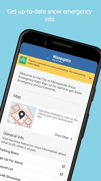 Run android online APK Mpls Snow Emergency Rules from MyAndroid or emulate Mpls Snow Emergency Rules using MyAndroid