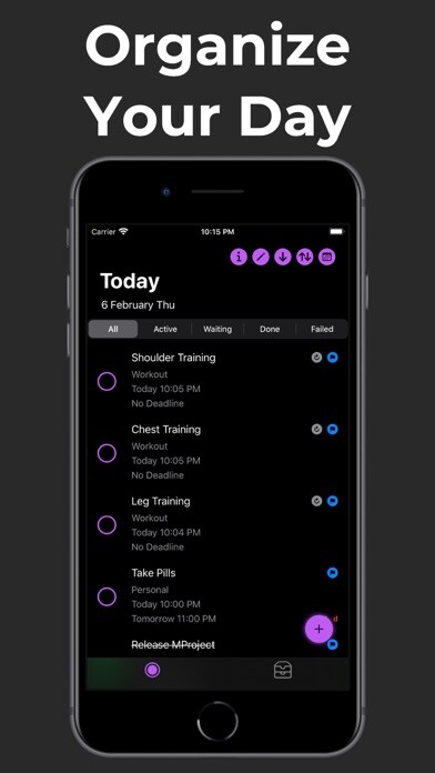 Emulate iPhone app MProject - To-Do List & Tasks using MyAndroid Emulate iPhone app MProject - To-Do List & Tasks using MyAndroid