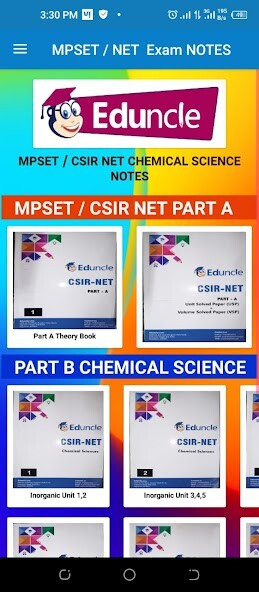 Run android online APK MPSET CHEMICAL SCIENCE from MyAndroid or emulate MPSET CHEMICAL SCIENCE using MyAndroid