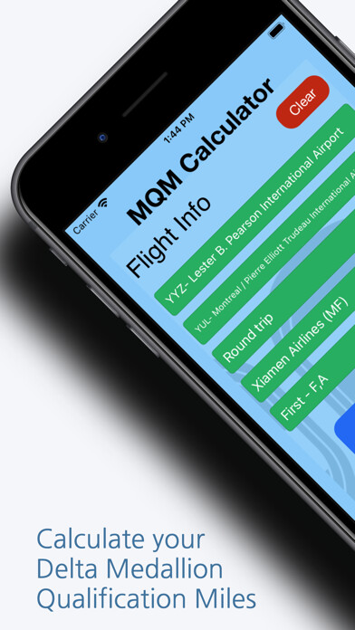 Emulate iPhone app MQM Calculator using MyAndroid