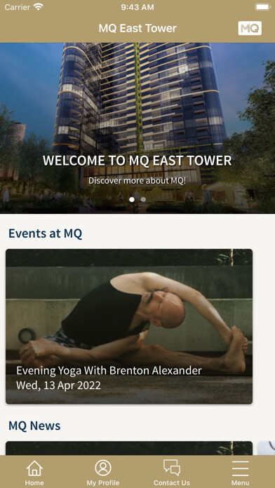 Emulate iPhone app MQ Residents using MyAndroid