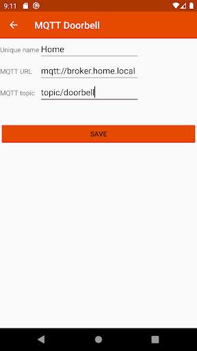 Run android online APK MQTT Doorbell from MyAndroid or emulate MQTT Doorbell using MyAndroid