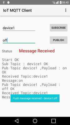 Emulate Android APK MQTT IoT Client Emulate Android APK MQTT IoT Client