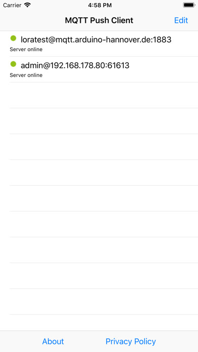 Emulate iPhone app MQTT Push Client using MyAndroid Emulate iPhone app MQTT Push Client using MyAndroid