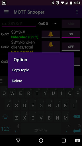 Emulate Android APK MQTT Snooper Emulate Android APK MQTT Snooper