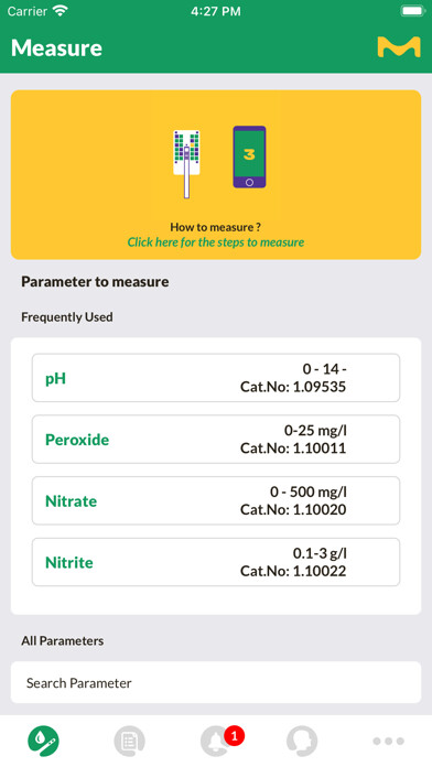 Emulate iPhone app MQuant® StripScan using MyAndroid Emulate iPhone app MQuant® StripScan using MyAndroid