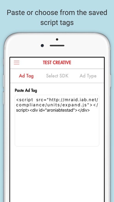 Emulate iPhone app MRAID Ads SDK Tester using MyAndroid Emulate iPhone app MRAID Ads SDK Tester using MyAndroid