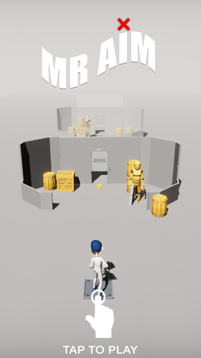 Emulate iPhone app Mr Aim using MyAndroid