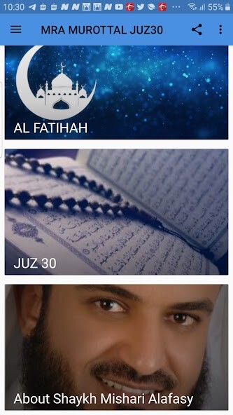 Run android online APK MRA : Mishari Rashid Alafasy MUROTTAL JUZ30 from MyAndroid or emulate MRA : Mishari Rashid Alafasy MUROTTAL JUZ30 using MyAndroid