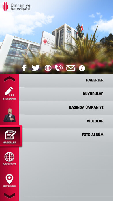 Emulate iPhone app Ümraniye Belediyesi using MyAndroid Emulate iPhone app Ümraniye Belediyesi using MyAndroid
