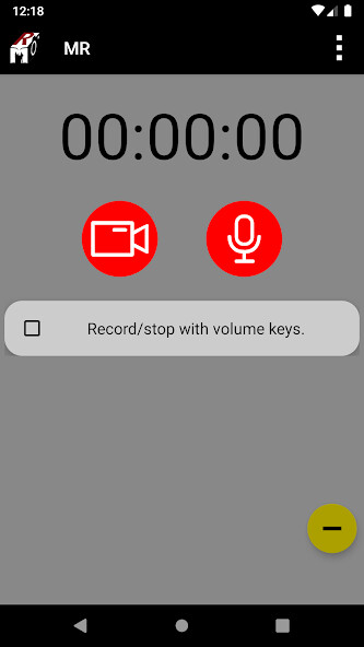 Run android online APK MR - Background Media Recorder from MyAndroid or emulate MR - Background Media Recorder using MyAndroid