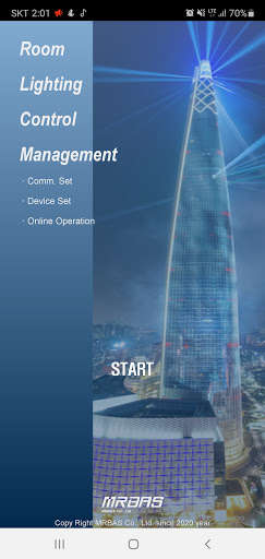 Run android online APK MRBAS BLE Lighting controls from MyAndroid or emulate MRBAS BLE Lighting controls using MyAndroid