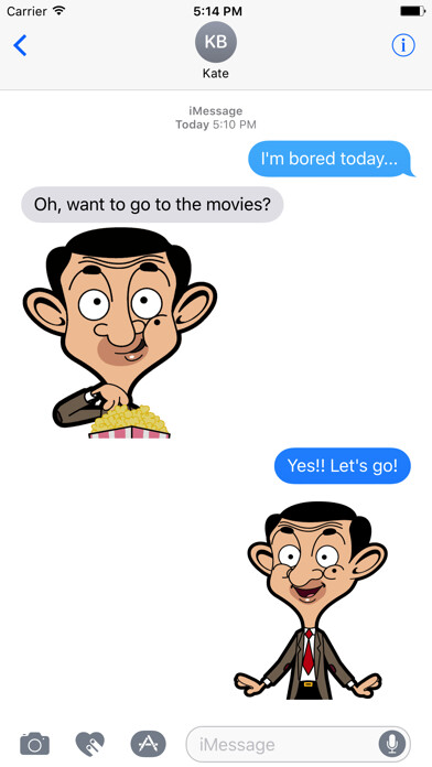 Emulate iPhone app Mr Bean - Animated using MyAndroid Emulate iPhone app Mr Bean - Animated using MyAndroid