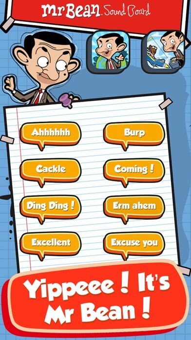 Emulate iPhone app Mr Bean Soundboard using MyAndroid Emulate iPhone app Mr Bean Soundboard using MyAndroid