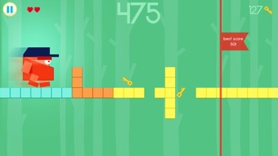 Emulate iPhone app Mr. block man using MyAndroid
