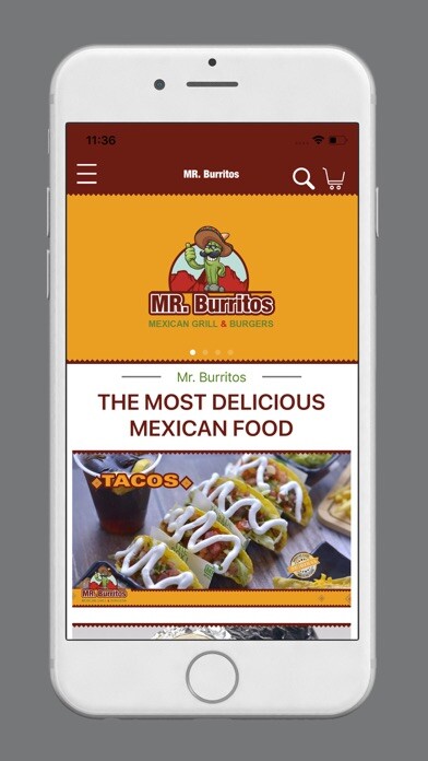 Emulate iPhone app Mr. Burritos using MyAndroid Emulate iPhone app Mr. Burritos using MyAndroid