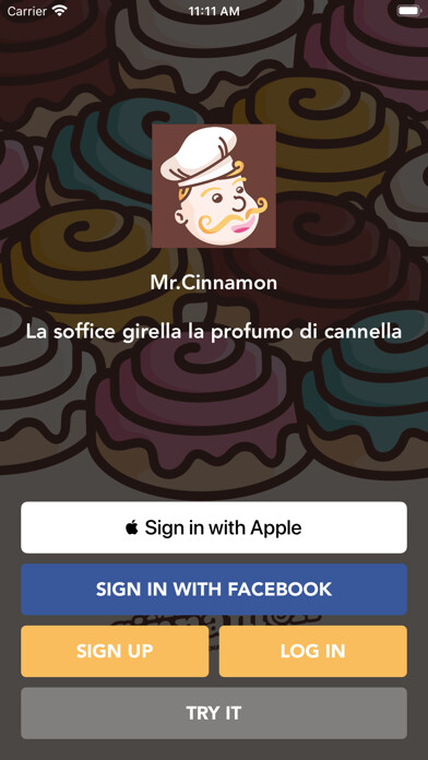 Emulate iPhone app Mr.Cinnamon using MyAndroid