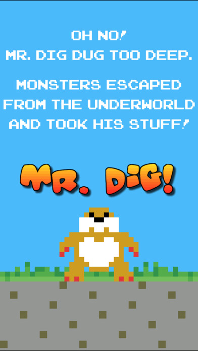 Emulate iPhone app Mr Dig using MyAndroid