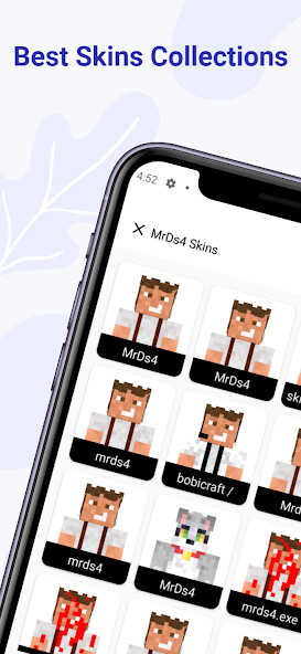 Run android online APK MrDs4 Skins for Minecraft from MyAndroid or emulate MrDs4 Skins for Minecraft using MyAndroid Run android online APK MrDs4 Skins for Minecraft from MyAndroid or emulate MrDs4 Skins for Minecraft using MyAndroid
