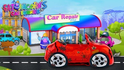 Emulate iPhone app Mr. Fat Unicorn Car Mechanic using MyAndroid
