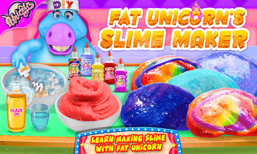 Run android online APK Mr. Fat Unicorn Slime Maker Game! DIY Squishy Toy from MyAndroid or emulate Mr. Fat Unicorn Slime Maker Game! DIY Squishy Toy using MyAndroid