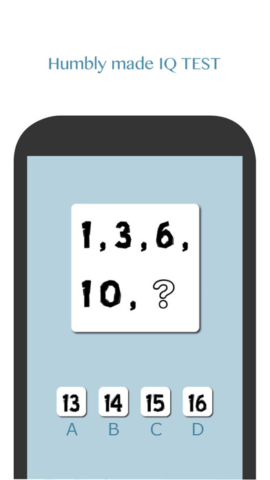 Emulate iPhone app Mr.IQ - 33 IQ questions using MyAndroid