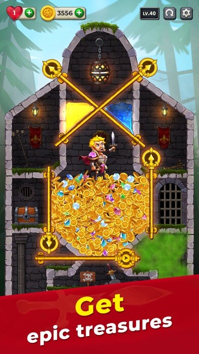 Emulate iPhone app Mr. Knight-Hero Puzzle Rescue using MyAndroid Emulate iPhone app Mr. Knight-Hero Puzzle Rescue using MyAndroid