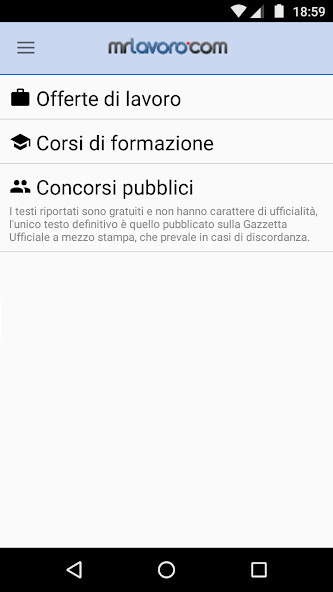 Run android online APK Mr.Lavoro - Ricerca offerte di lavoro from MyAndroid or emulate Mr.Lavoro - Ricerca offerte di lavoro using MyAndroid Run android online APK Mr.Lavoro - Ricerca offerte di lavoro from MyAndroid or emulate Mr.Lavoro - Ricerca offerte di lavoro using MyAndroid