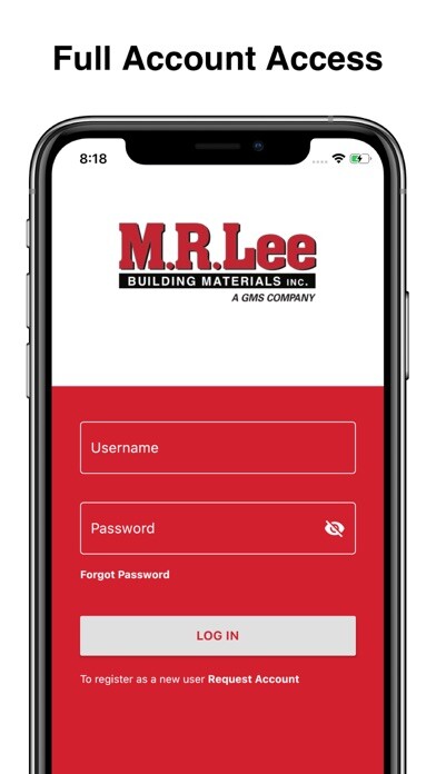 Emulate iPhone app M.R. Lee Building Materials using MyAndroid Emulate iPhone app M.R. Lee Building Materials using MyAndroid