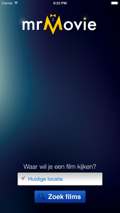 Emulate iPhone app MrMovie Bioscoop Agenda using MyAndroid Emulate iPhone app MrMovie Bioscoop Agenda using MyAndroid